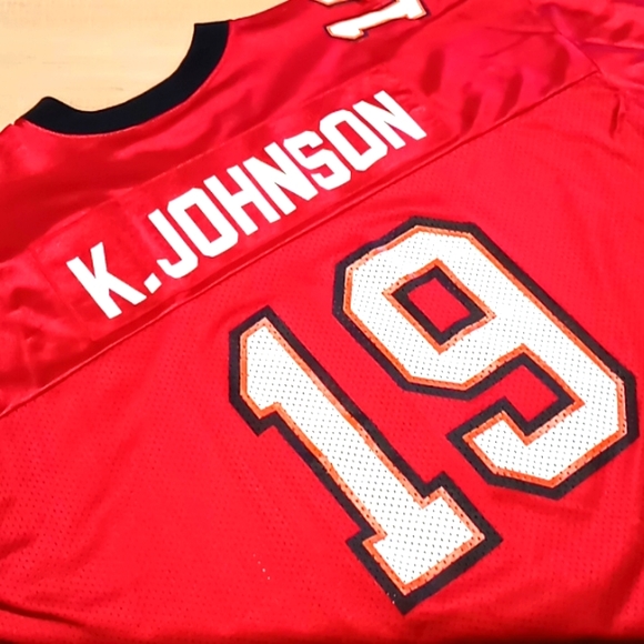 Vintage Puma "Buccaneers" Keshawn Johnson Replica Jersey - Picture 7 of 11